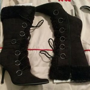 Shiekh heeled boots size 7